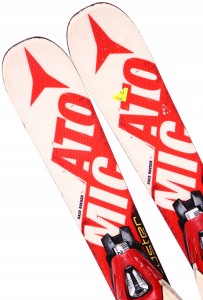 Narty ATOMIC REDSTER JR I 80 cm + wiązania