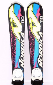 NARTY NORDICA TEAM RACE 110 cm + WIĄZANIA