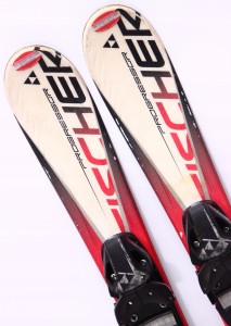Narty FISCHER PROGRESOR JR. RAIL 98 cm + wiązania